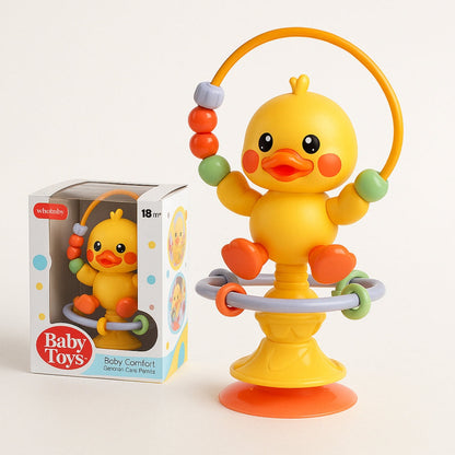 Hochet à Ventouse Bébé – Compagnon d’Éveil Intelligemment Conçu